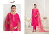 Rubina Vol 1 By Vamika Viscose Roman Silk Work Kurti With Pant And Dupatta Bulk Orders In India
